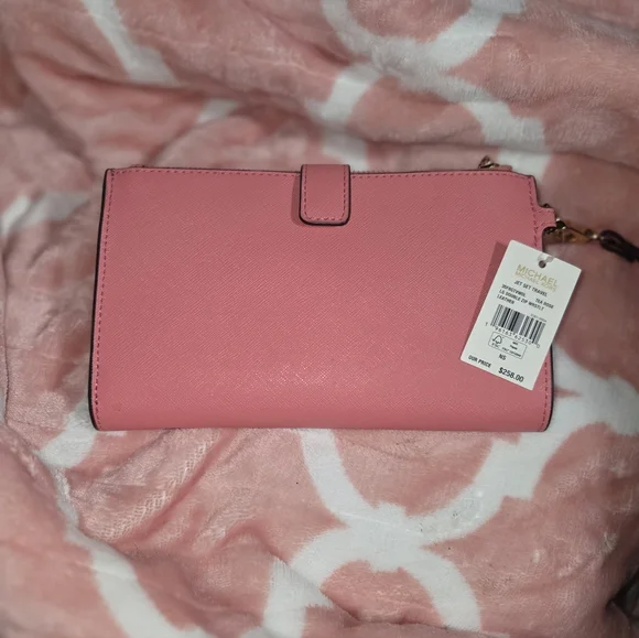 Michael Kors Large Double Zip Jet Set Wristlet Wallet. NWT. - Picture 3 of 8